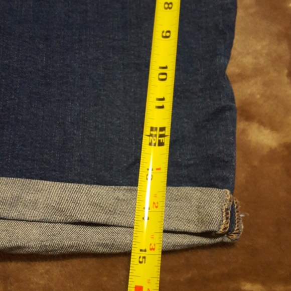 Old Navy maternity denim shorts, low panel - Picture 6 of 7